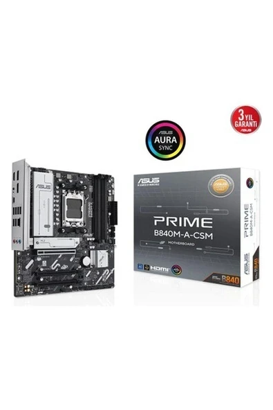 Asus Prıme B840M-A-CSM Amd  matx Anakart ürün görseli 1