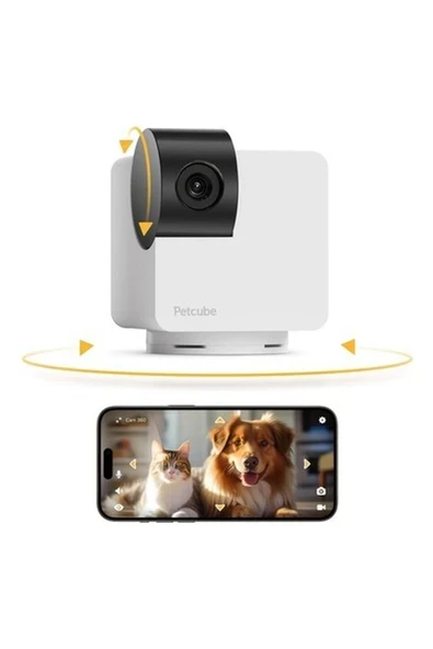 Petcube Cam 360 Kamera - Üstün Etkileşimli Wifi Evcil Hayvan ve Ev Güvenliği ürün görseli 1