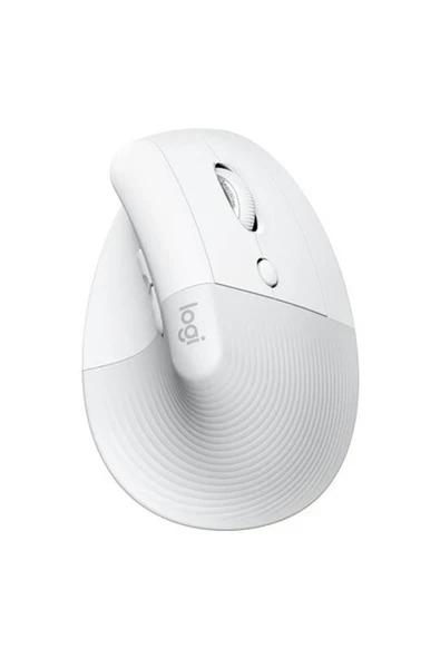 Lift Kablosuz Ergonomik Dikey Mouse, 57° Dikey Açı, 4000 Dpı, Sessiz, Küçük ve Orta Eller Için, Bluetooth, Logi Bolt USB Alıcı, 24 Ay Pil Ömrü, Beyaz ürün görseli 1