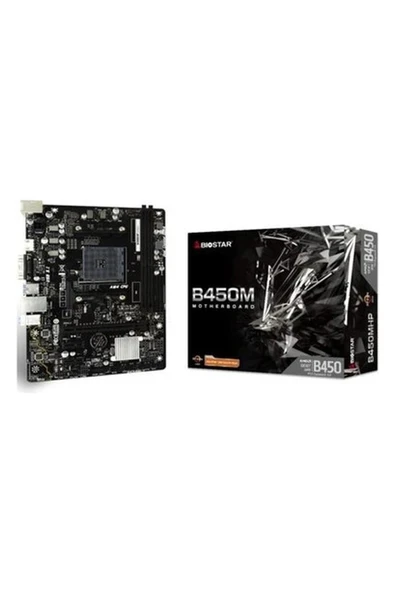Biostar B450MHP Amd B450 Ddr4 Am4 Matx Anakart ürün görseli 1