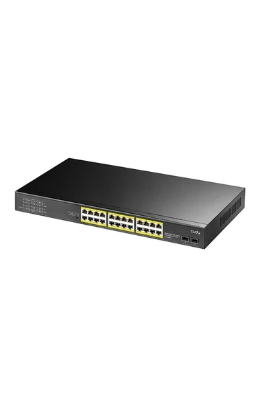 Cudy GS1028PS2 2 Port Sfp, Vlan, Cctv, 24 Port Gigabit 300W Poe+ Metal Switch ürün görseli 1