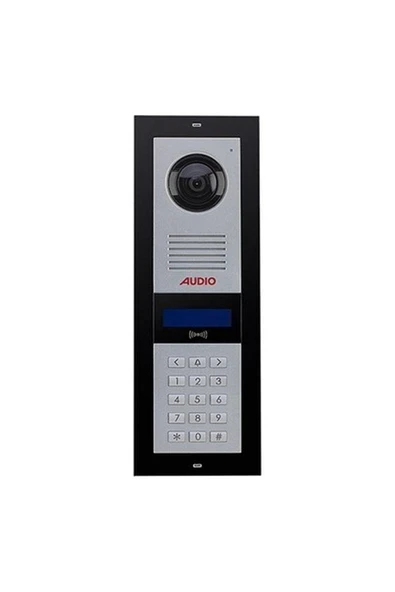 AUDIO 003003 Bus Plus 2X16 Kart Okuyuculu LCD Ekranlı Zil Paneli Mekanik Butonlu ürün görseli 1