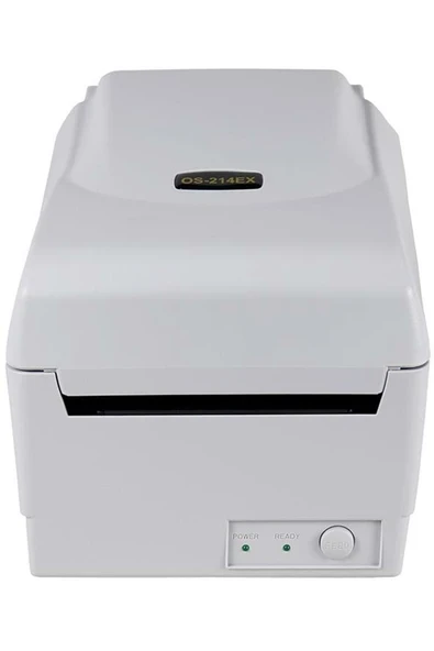 Os-214ex 203dpı Termal Transfer Usb Seri Ethernet Barkod Yazıcı (RİBONLU KULLANIM) ürün görseli 1