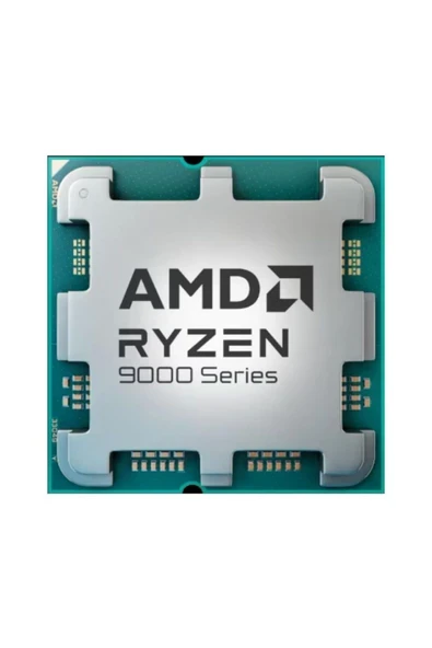 RYZEN 5 9600 6 Core, 3,80-5.20GHz, 38Mb Cache, 65W, AM5 Soket, TRAY, (Dahili Grafik VAR, Fan YO ürün görseli 1