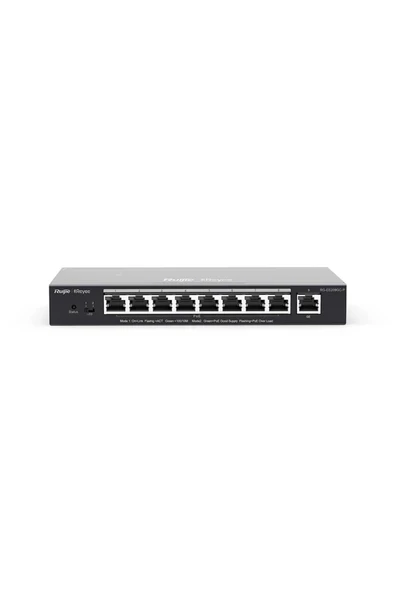- Reyee Rg-es209gc-p 8xge-1xge Uplink 120w Poe Switch ürün görseli 1