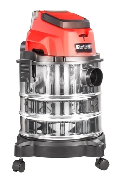 Akülü Islak/Kuru Süpürge TC-VC 18/20 Li S-Solo Power X-Change (18V, 20 L paslanmaz çelik ürün görseli 1