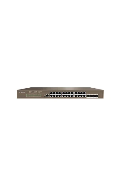 G5328P-24-410W Managed,L3, 24Ge Rj45 Ports Poe,4Ge Sfp Ports,Poepwr Bud.370W Rack Mountable ürün görseli 1