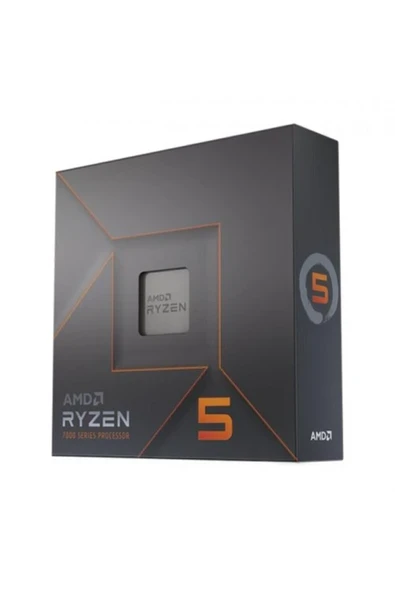 Ryzen 5 7600X (6 Çekirdek) 4.7GHz ~ 5.3GHz 32mb AM5 İşlemci Box (Fansız) ürün görseli 1