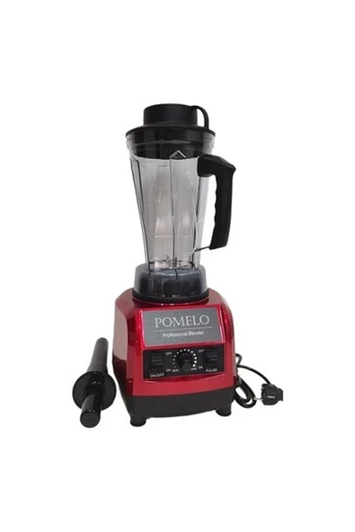 Pomelo FTB-35MS Profesyonel Bar Blender  - Kırmızı ürün görseli 1