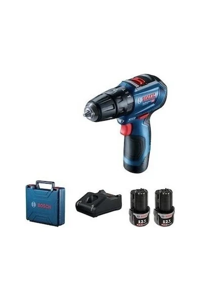 BOSCH GSB 12V-30 AKÜLÜ DARBELİ VİDALAMA ürün görseli 1