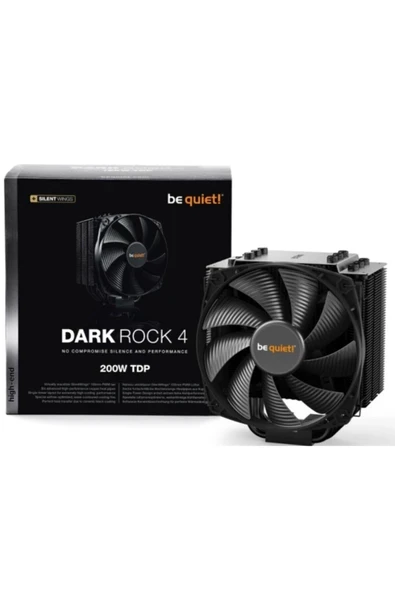 Be Quiet! BK021 Dark Rock 4 Kule Tipi Intel/Amd Cpu Soğutucu ürün görseli 1