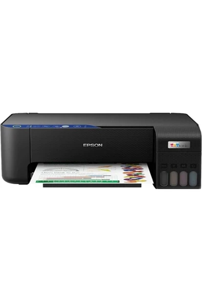 EPSON TANKLI L3251 Renkli Inkjet Yazıcı A4 Fotokopi Tarayıcı USB 2.0 , Wi-Fi ürün görseli 1