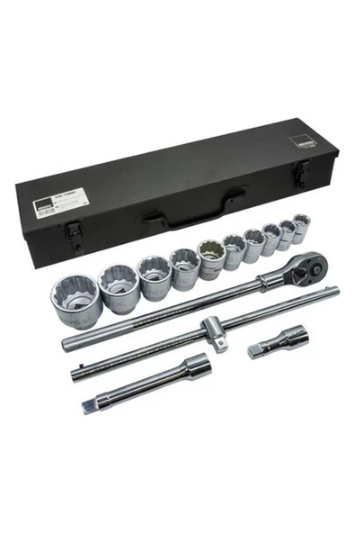 Ceta Form C30-14MB2 3/4” 12 Köşe Lokma Takımı(Metal ÇANTA)-14PRÇ ürün görseli 1