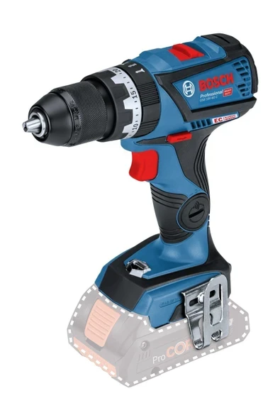 Bosch Professional Gsb 18V-60 C Solo Makine  (Akü ve Sarj Cihazı Teslimat Kapsamına Dahil Değildir) ürün görseli 1