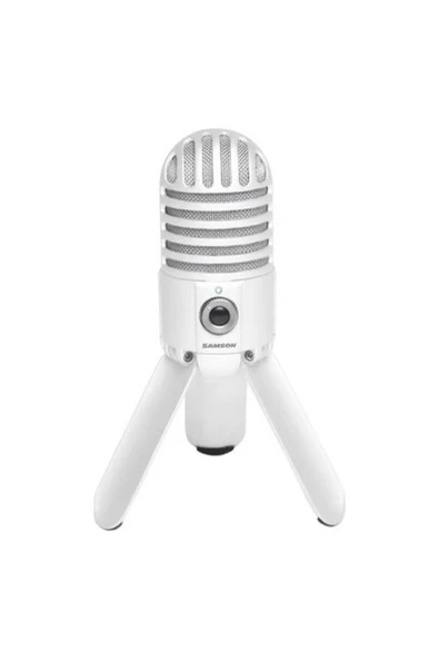 Samson Meteor Mic USB Stüdyo Kondenser Mikrofon (Beyaz) ürün görseli 1