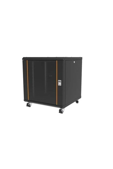 16u 600x600mm Dikili Tip Siyah Kabinet Agena Ag-an16u6060s1 Cam Kapak ürün görseli 1