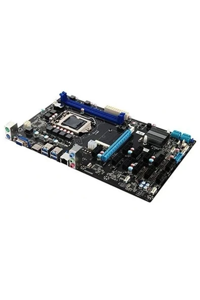 B250-BTC 2400MHZ DDR4 VGA 12X PCI-E 1151P (BULK - KUTUSUZ ) ürün görseli 1