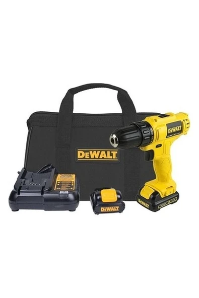 Dewalt DCD700C2 Darbesiz Vidalama Matkabı 10.8V 1.3Ah ürün görseli 1