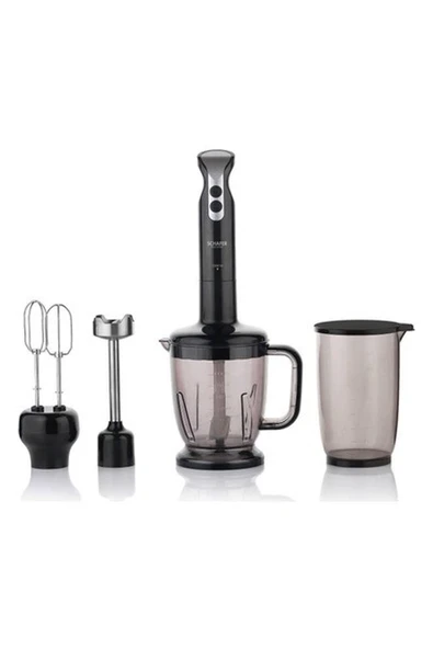 Schafer Meister Mega 11 Parça Blender Seti Siyah ürün görseli 1