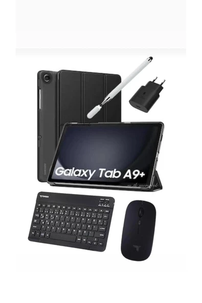 Galaxy Tab A9 Plus 8gb 256gb Tablet Kalem Kılıf Başlık cam Klavye Mouse ( Türkiye Garatili) ürün görseli 1