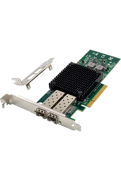 2 Port Mellanox  UyumluConnectX-3 10G PCIeX8 SFP+ Ethernet Kart - OPS7286MLX ürün görseli 1