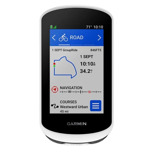 Garmin Edge® 2, Easy-to-Use GPS Bisiklet Navigator, eBike Compatability, Maps and Navigation, with Safety Özellikler ürün görseli 1