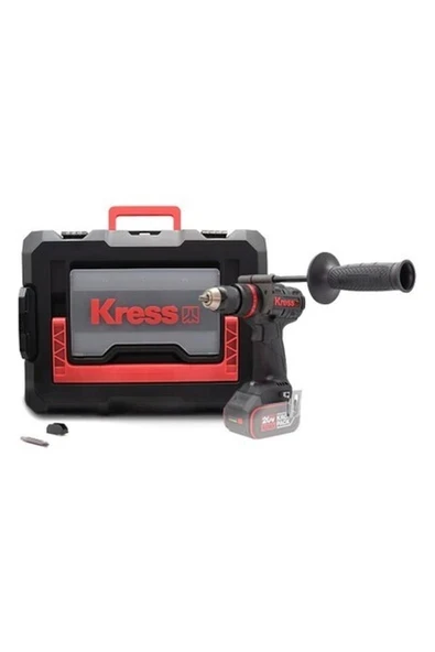 Kress KUC35.91 20VOLT Kömürsüz Profesyonel Şarjlı Darbeli Matkap (Akü Dahil Değildir) ürün görseli 1