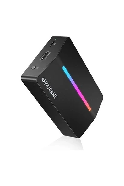 Ampligame Video Yakalama Kartı, Hd 1080 60 Fps, Sesli Video, Oyun, Canlı Yayın Için, Ps4/windows/mac Os/switch/xbox-V3 ile Uyumlu 4K HDMI - USB Yakalama Kartı ürün görseli 1
