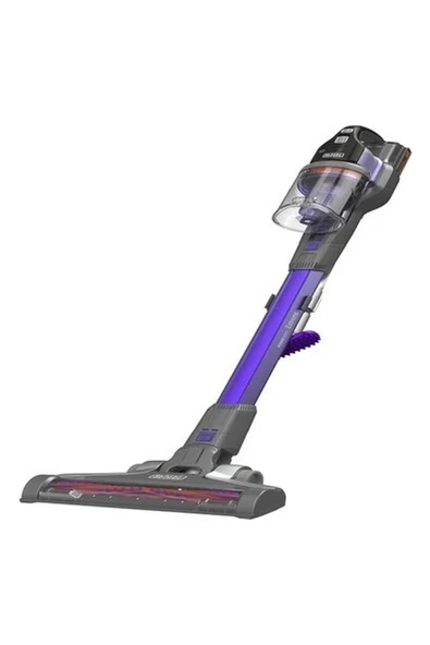 Black+Decker BDPSE1815P-QW, 4'ü 1 Arada Elektrikli Süpürge Pet (18 V, Torbasız Zemin ve El Süpürgesi, 2'si 1 Arada Derz Başlığı, Hayvan Tüyü Fırçası, Şarj Cihazı ve Duvar Askısı, 2020'LI Çıkış) ürün görseli 1