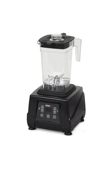 Omake Bar Blender 2 Litre Dijital Kapak Sensörsüz Siyah ürün görseli 1
