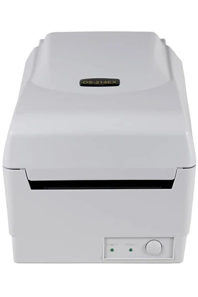 OS-214EX 203DPI TERMAL TRANSFER USB+SERİ+ETHERNET BARKOD YAZICI (RİBONLU KULLANIM) ürün görseli 1