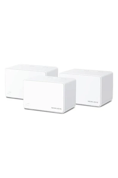 Halo H80X(3-PACK), AX3000MBPS, Dual-Band, Gigabit Portları, 150&APOS;YE Kadar Cihaz Bağlanabilir, 650 M²'ye Kadar Kapsama, Akıllı Bağlantı, Mobil Uygulama ile Kolay Kurulum, Wi-Fi 6 Mesh Sistemi ürün görseli 1