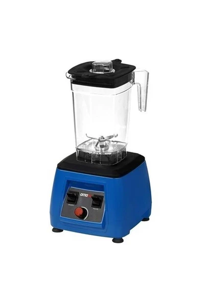Omake Bar Blender 2 Litre Manuel Sensörsüz Kapak Mavi ürün görseli 1