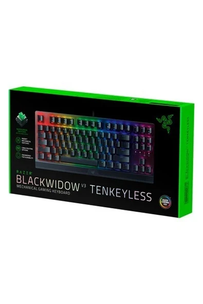 Razer Blackwidow V3 Tenkeyless Ing Klavye (Ithalatçı Garantili ) ürün görseli 1