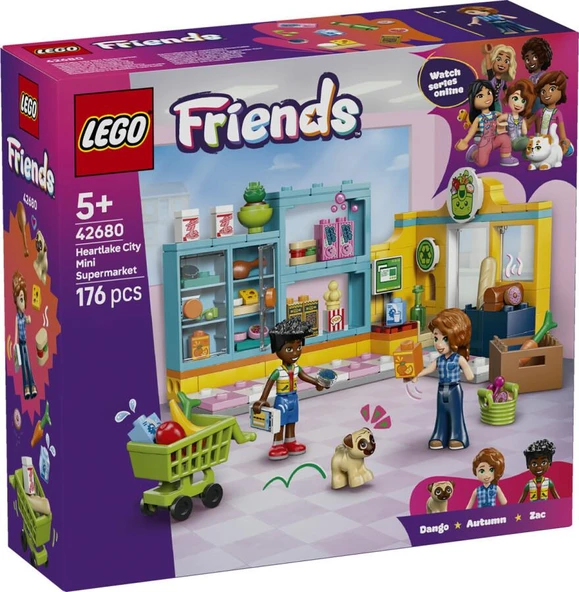 LEGO Friends 42680 Heartlake City Mini Supermarket ürün görseli 1