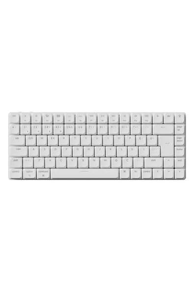 K3 Max%75 Rgb Türkçe Red Switch Kablosuz Beyaz Mekanik Klavye ürün görseli 1