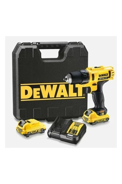 Dewalt  DCD710D2 Şarjlı Darbesiz Matkap-Vidalama  12 Volt-2,0 Amper ürün görseli 1