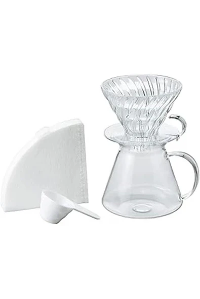 Hario V60 02 Cam Demleme Seti ürün görseli 1