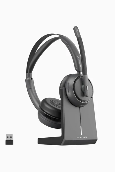 HP31D AI Gürültü Engelleyici Bluetooth Kulaklık 45 Saat Müzik Süresi USB Docklu ürün görseli 1