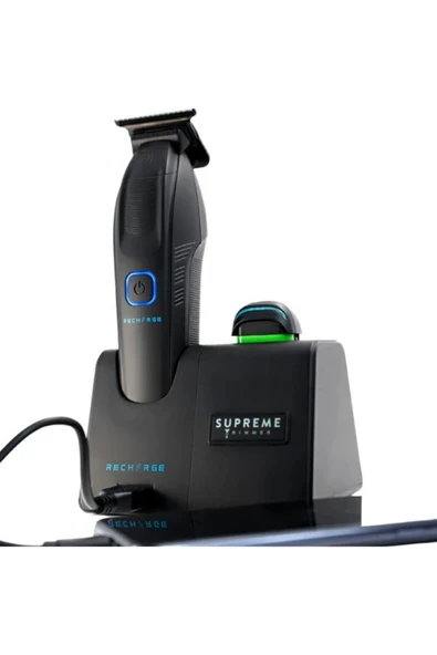 Siyah Recharge Trimmer | 3 Şarj Yöntemi | Çıkarılabilir Pil | RGB LED ürün görseli 1