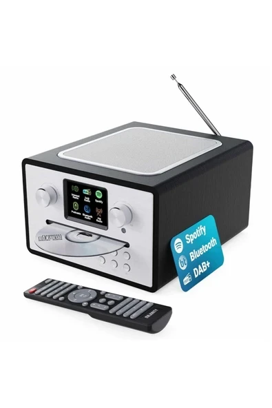 Homerton-2 Radyo Bluetooth Hoparlör Siyah (Wifi) ürün görseli 1