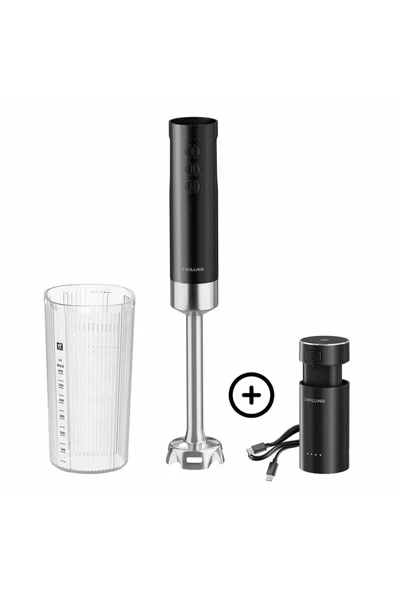 Xtend Kablosuz El Blender Başlangıç Seti Bataryalı Siyah ürün görseli 1