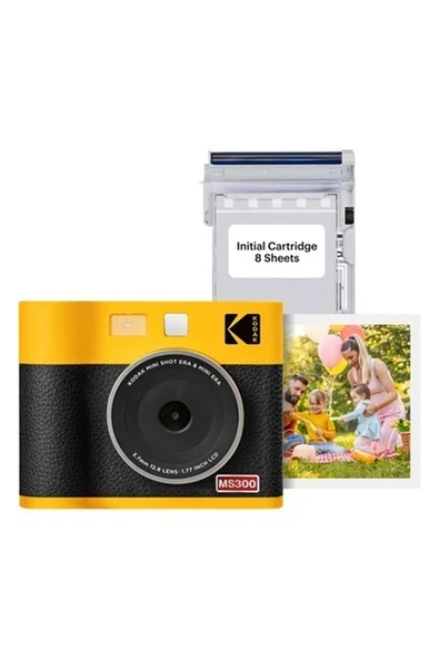 Kodak Mini Shot 3 Era - Sarı Filmli Fotoğraf Makinesi ürün görseli 1