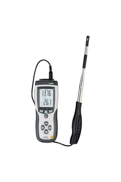 Cem DT-8880 Teleskobik Problu Tel Hava Hızı Debisi ve Sıcaklık Ölçer ürün görseli 1