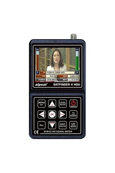 Satfinder 4 AS04-HDU Hd Ultra 3.5'' LCD Ekranlı Uydu Yön Bulucu 160009 ürün görseli 1