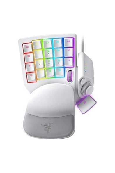Razer Tartarus Pro Mercury Rgb Klavye RZ07-03110200-R3M1 ürün görseli 1