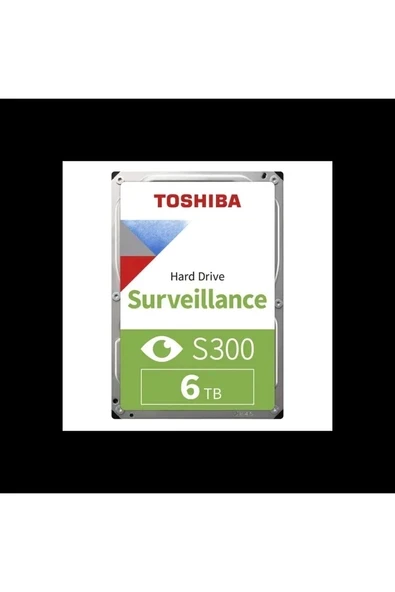 S300, Hdwt860uzsva, 3.5\", 6tb, 256mb 5400 Rpm, 7/24 Güvenlik Hdd ürün görseli 1