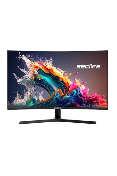 31.5\" RC315170H1 2560*1440 1ms 170Hz DP+HDMI+USB R1800 Curve QHD Monitör ürün görseli 1