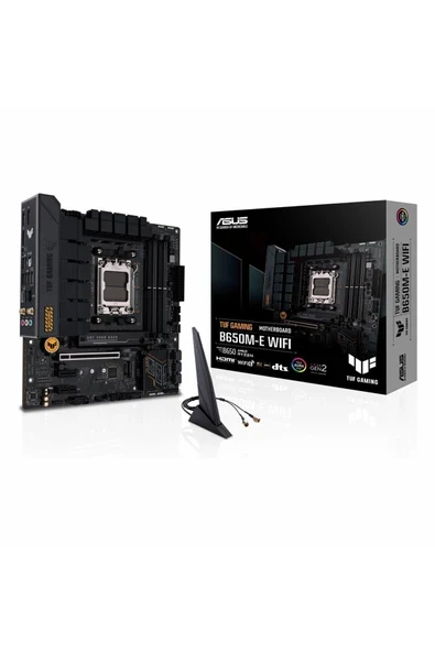 TUF Gaming B650M-E WiFi DDR5 (7600MHz)OC M.2 HDMI/DP/USB-C PCIe 4.0 AM5 mATX Anakart ürün görseli 1