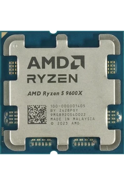 RYZEN 5 9600X 38MB 6çekirdekli O/B UHD AM5 65w Kutusuz+Fansız ürün görseli 1
